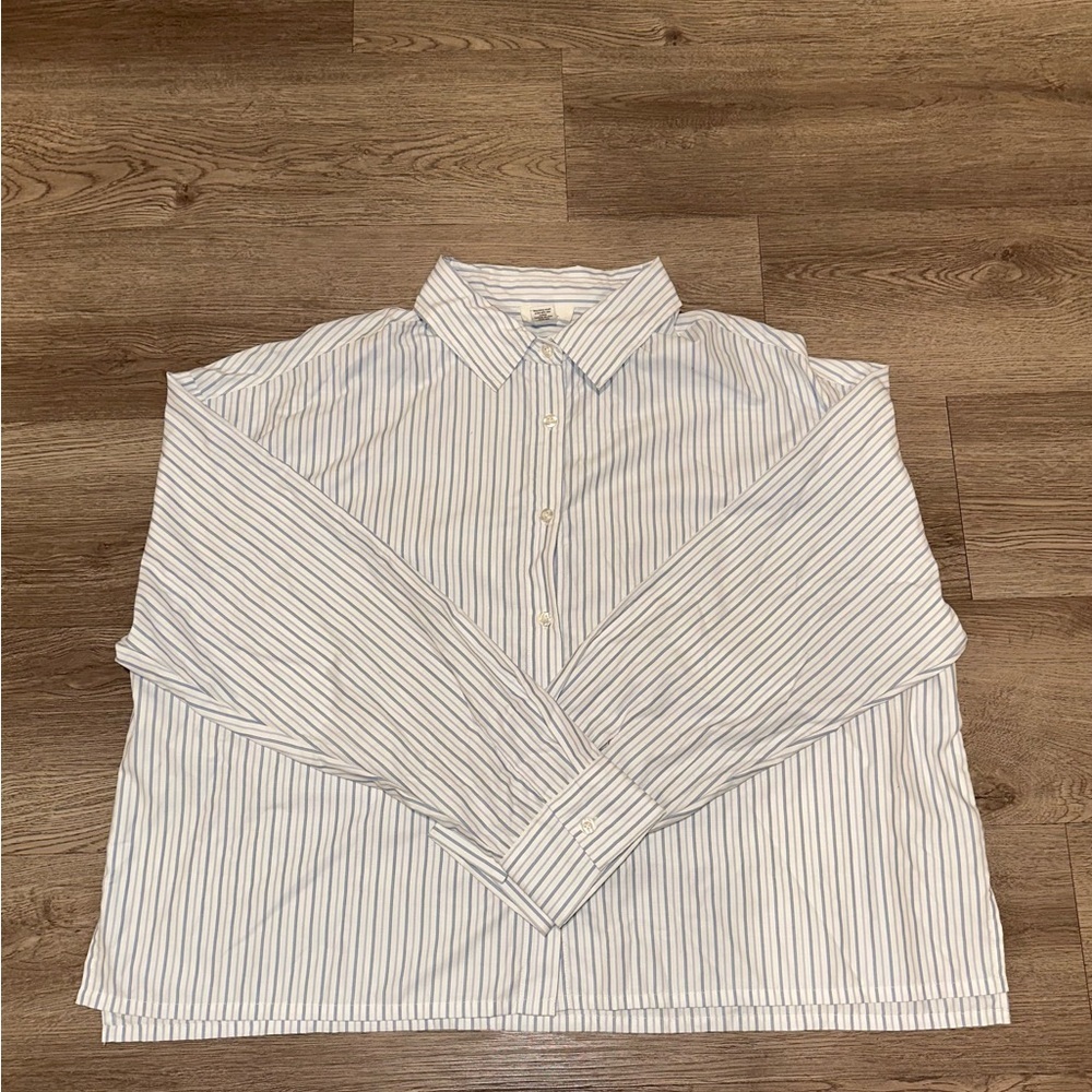 Women’s Striped White Shirt